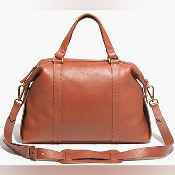 Madewell Handbags - Madewell Glasgow Leather Satchel